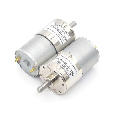 Mini DC gear motor 37mm ZGA37-3530 12V 24V center output gearbox low-speed motor