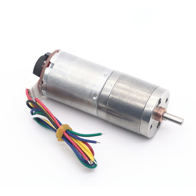 6v 12v 25mm Brushed DC Gear Motor Encoder JGA25-370B High Torque 25mm Brushed DC Gear Motor