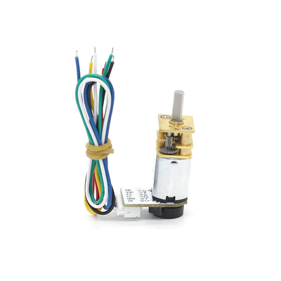 JGA12-N20 Mini DC Gear Box Motor With Encoder High Torque 12V N20 DC Motor
