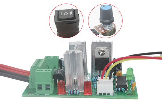 Reversible Switch PWM DC Motor Controller 24v 120W CCM2 ODM OEM