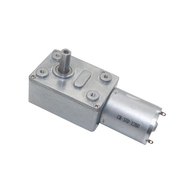 6 - 150rpm High Torque Right Angle Worm Gear DC Motor