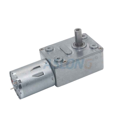 416 Steel Square Micro Worm Gear Motor 12v High Torque Brushed JGY 370