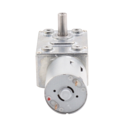 416 Steel Square Micro Worm Gear Motor 12v High Torque Brushed JGY 370