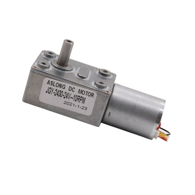 100rpm 12V 24V Worm BLDC Brushless DC Gear Motor With Encoder