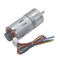 25mm Encoder Small DC Gear Motors High Torque 6v 60RPM Permanent Magnet
