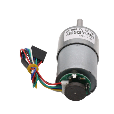 37mm 12v 24v 1600 Rpm High Torque dc gear motor with encoder