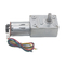 Encoder Worm Small DC Gear Motors JGY370 DC 12v Self Locking 150rpm