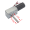 High Speed Low Rpm 12v DC  Worm Gear Motor A5840 Righ Angle Worm Gear Box Reducer With  Low Noise Tubular Dc Motor