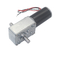 Dia 8mm D Type Dual Shaft With A5840 Square Worm Gearbox Reducer 12v Tubular Dc Motor 24v Dc Worm Geared Motor A58SW31ZY