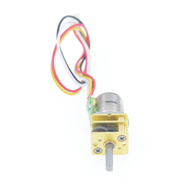 GM12 15BY Worm DC Stepper Motors 2 Phase 4 Wires 18d Stepper Angle Speed