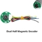 545 555 DC Motor Accessories 13CPR Dual Hall Effect Motor Encoder