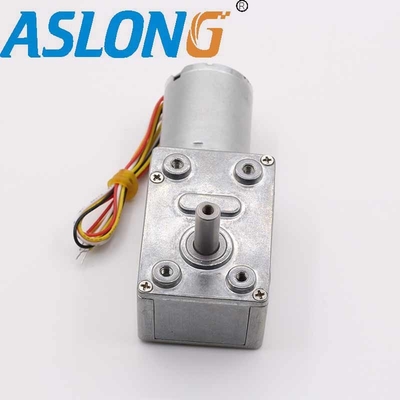 12V Brushless DC Worm Gear Motors 90D Worm Gearbox Reducer ODM OEM