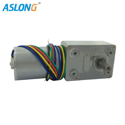 2838 Brushless DC Worm Gear Motors 12V High Torque With Hall Sensor