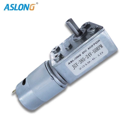 4632 Square Gearbox 385 Dc Motor 12v 24v Micro Worm Gear Motors