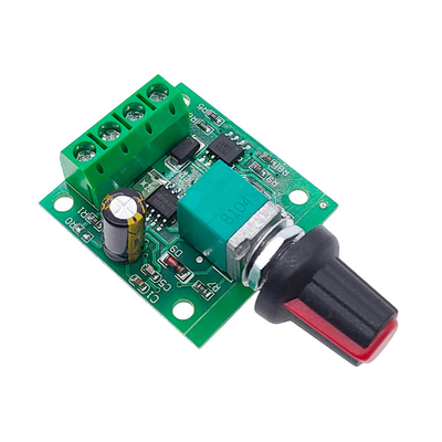 Miniature Pwm 12 Volt DC Motor Controller 72W Dc Speed Controllers