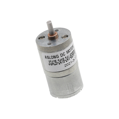 JGA25 2418 High Torque Brushless DC Motors 12v 50 Rpm Gear Motor