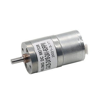 JGA25 2418 High Torque Brushless DC Motors 12v 50 Rpm Gear Motor