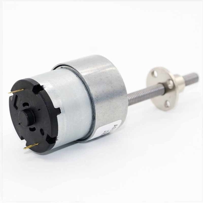 Dia 37mm Micro Metal Gear Motor M6*50 Screw Shaft With 6V 12V 24V DC Motor