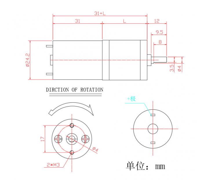 MOTORE MOTORE CAMBIO Di Lunga Durata 40 X 12 X 17 Mm Cambio Metallo - Foto 9