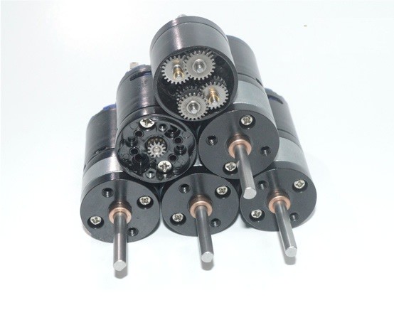 Miniature Straight Dual Shaft Dc Gear Motor 6v 12v 25mm 2000rpm